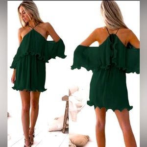 Dark Green Two Sister’s Sicily Dress - size small NWT!